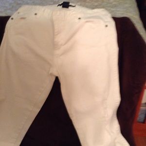 Calvin Klein distressed jeans